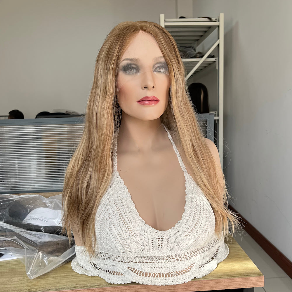 Dimensional Blonde Lace Top Wig 8/16/24#