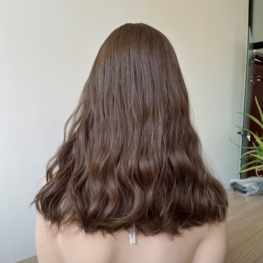 Silk top wig slight wavy