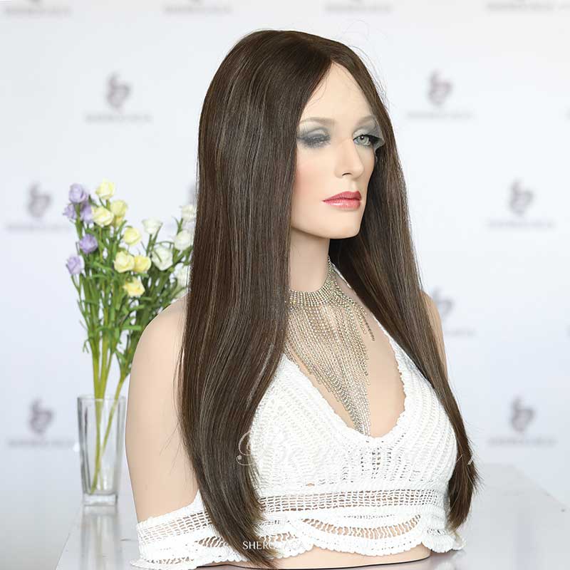 Thin Highlight Lace Top Wig