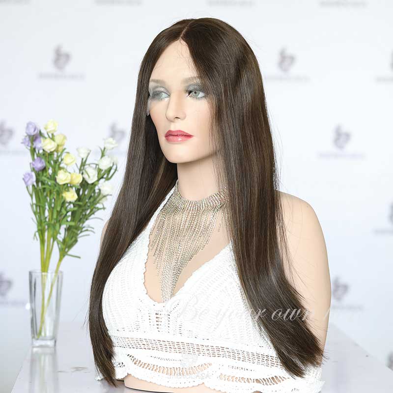 Thin Highlight Lace Top Wig