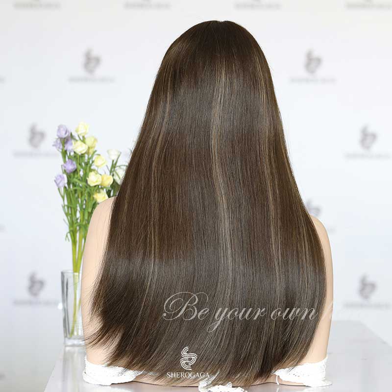 Thin Highlight Lace Top Wig