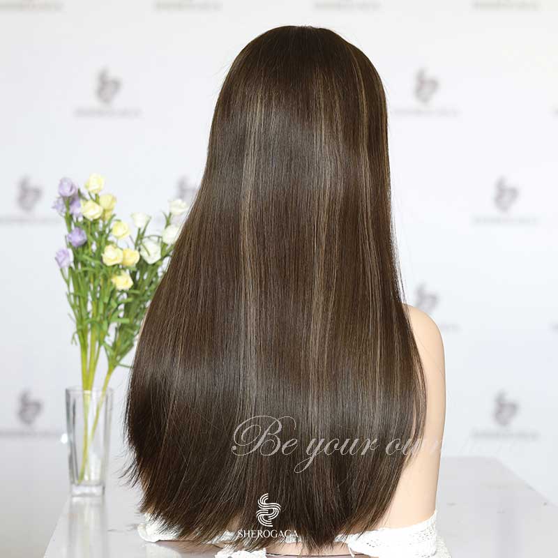 Thin Highlight Lace Top Wig