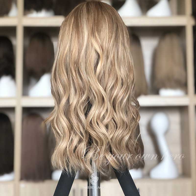 Dimensional Blonde Front Lace Wig 18''