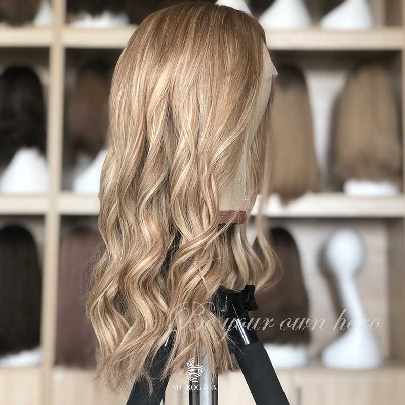 Dimensional Blonde Front Lace Wig 18''