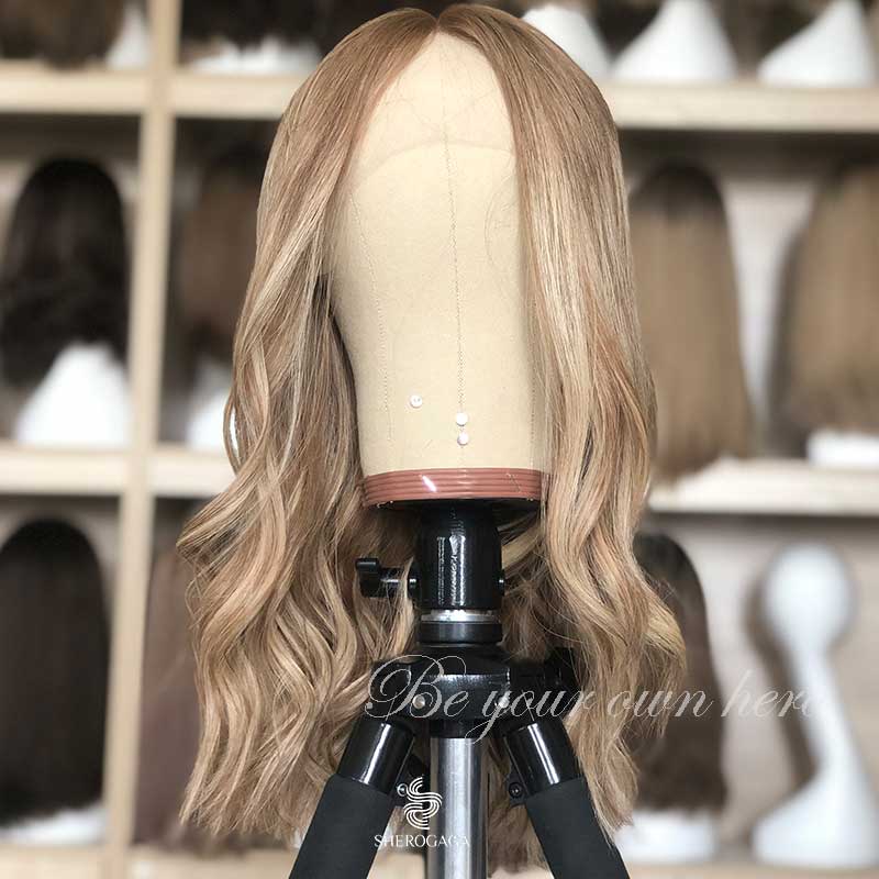 Dimensional Blonde Front Lace Wig 18''