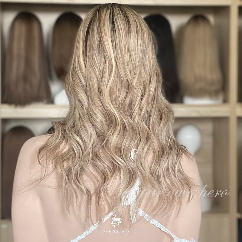 Sunkissed Blonde Color Hair Topper 