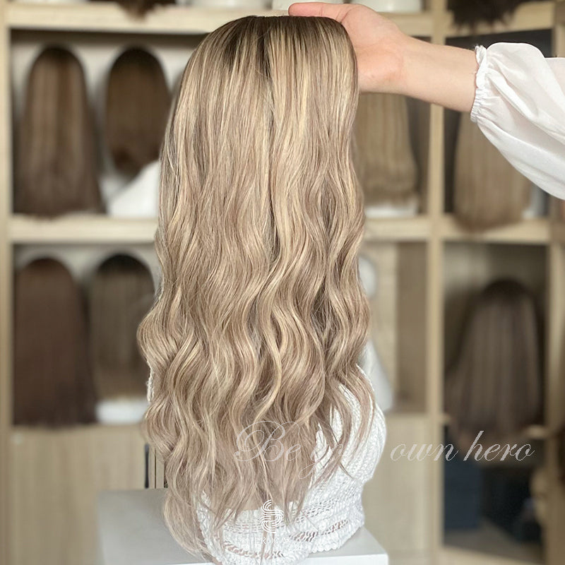 Sunkissed Blonde Color Hair Topper 