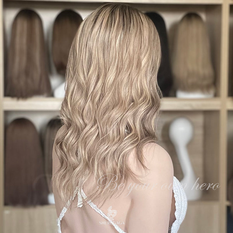 Sunkissed Blonde Color Hair Topper 