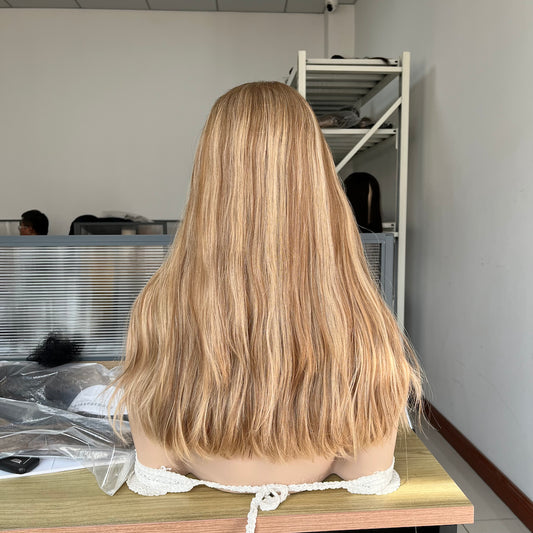 Dimensional Blonde Lace Top Wig 8/16/24#