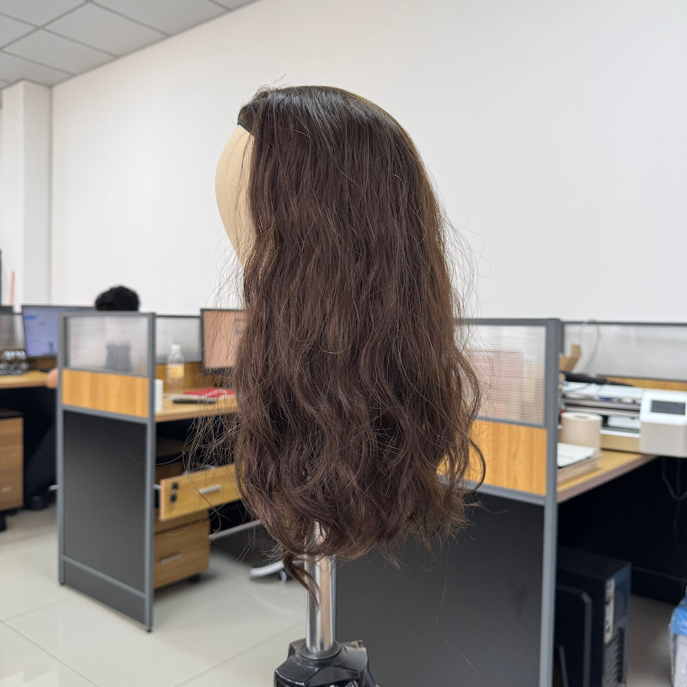 Brunette Air Dried Bandfall