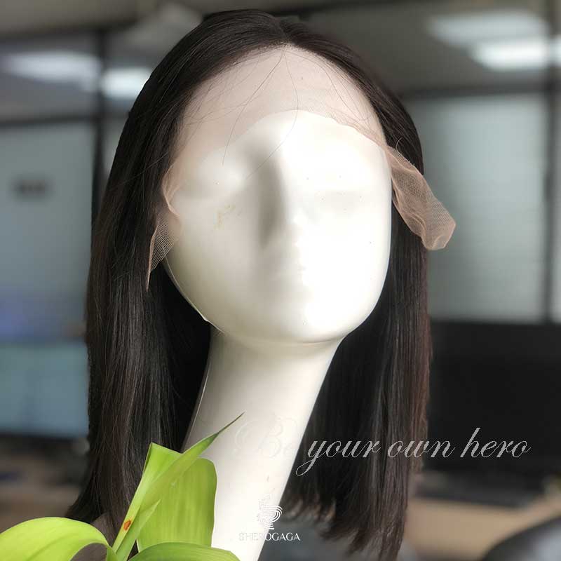 Stock Dark Brown Lace Top Wig