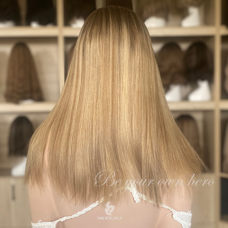 Lace Top Wig Sun Kissed Blonde