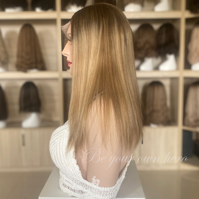 Lace Top Wig Sun Kissed Blonde