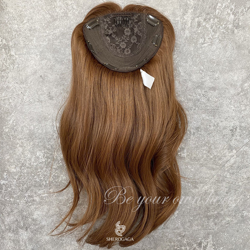 human hair topper