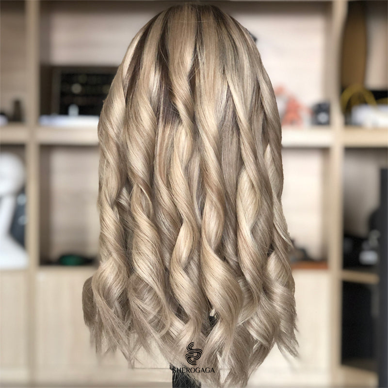 Beige Balayage wig