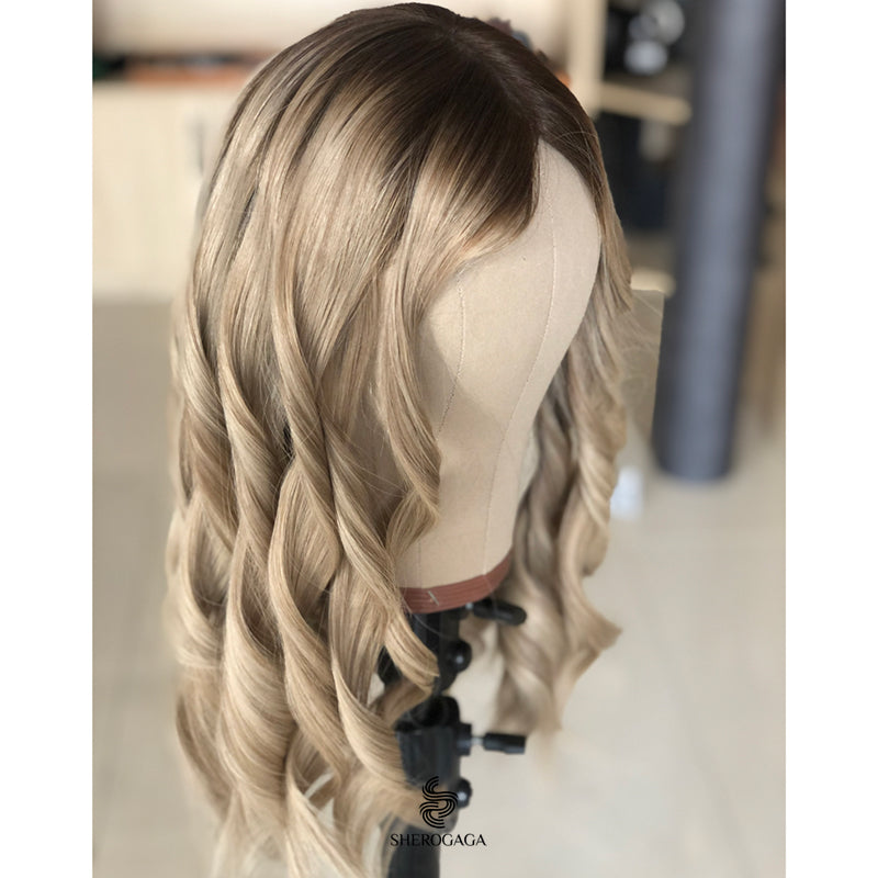 Beige Balayage wig