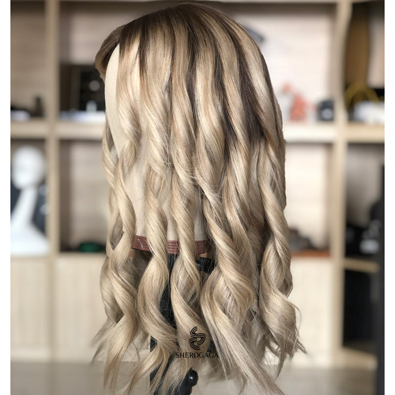 Beige Balayage wig